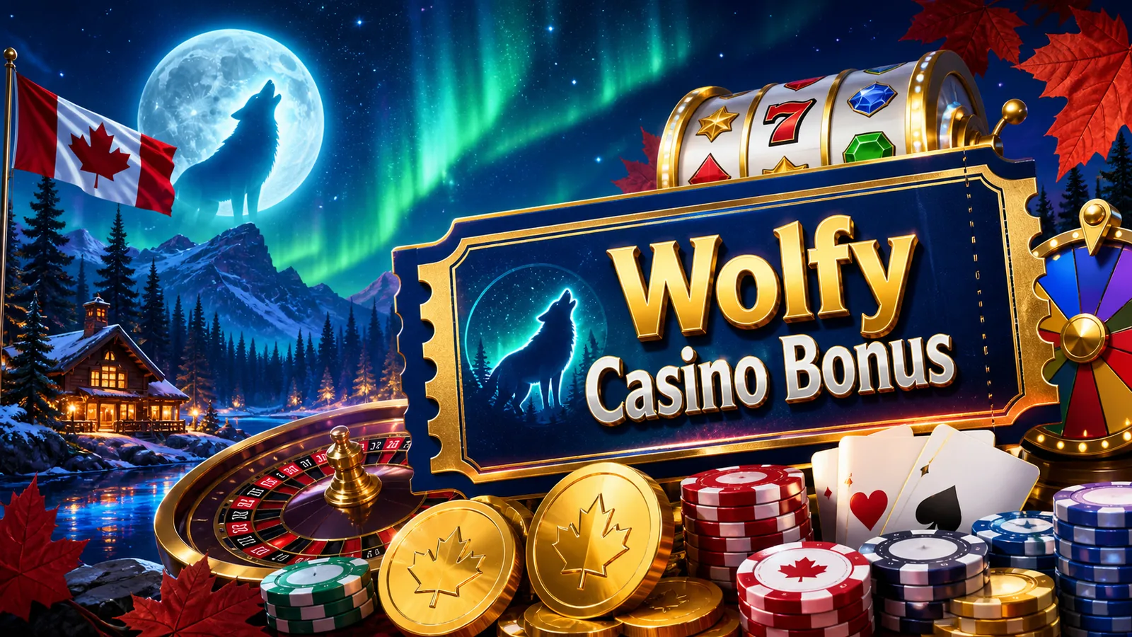 Wolfy Casino Bonus content banner